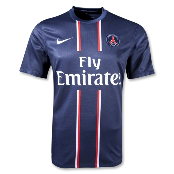 12/13 PSG #32 Beckham Home Soccer Jersey Shirt - Click Image to Close